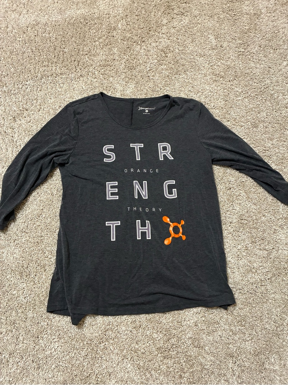 Orangetheory 3/4 length shirt